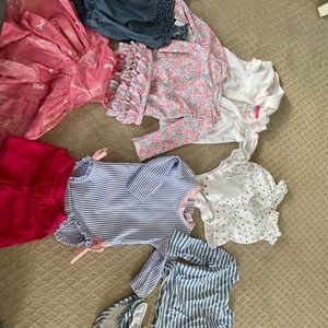 Baby Girl summer bundle clothes